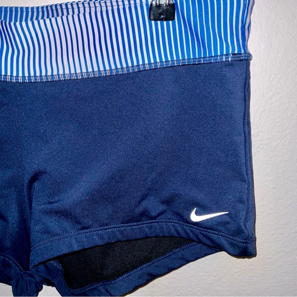 Nike Swim Kickshort Bikini Black/Blue size L - Picture 4 of 8